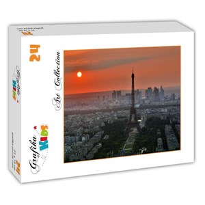 Grafika Kids (00502) - "Paris, Frankreich" - 24 Teile Puzzle