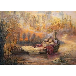 Grafika (T-00260) - Josephine Wall: "Dreams of Camelot" - 2000 Teile Puzzle
