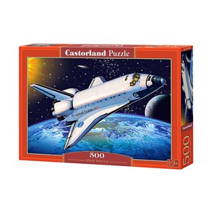 Castorland (B-52707) - "Space Shuttle im Orbit" - 500 Teile Puzzle