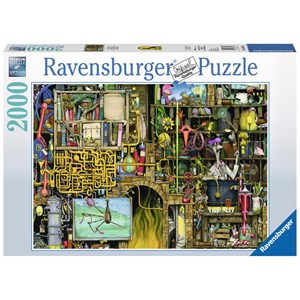 Ravensburger (16642) - Colin Thompson: "Verrücktes Labor" - 2000 Teile Puzzle