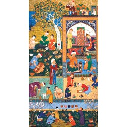 Puzzle Michele Wilson (A288-500) - "Persische Kunst, Die Schule" - 500 Teile Puzzle