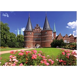 Ravensburger (19459) - "Lübeck, Holstentor, Germany" - 1000 Teile Puzzle