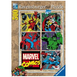 Ravensburger (14339) - "Avengers Adventures" - 500 Teile Puzzle