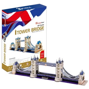 Cubic Fun (MC066H) - "London, Tower Bridge" - 120 Teile Puzzle