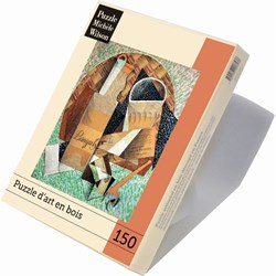 Puzzle Michele Wilson (A324-150) - Juan Gris: "Eine Flasche Banyuls" - 150 Teile Puzzle