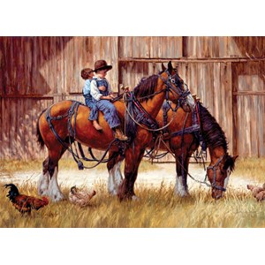Cobble Hill (57165) - "Back to the Barn" - 1000 Teile Puzzle