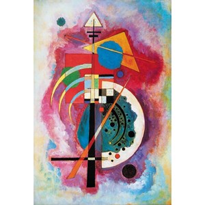 Puzzle Michele Wilson (W79-12) - Vassily Kandinsky: "Homage to Grohman" - 12 Teile Puzzle