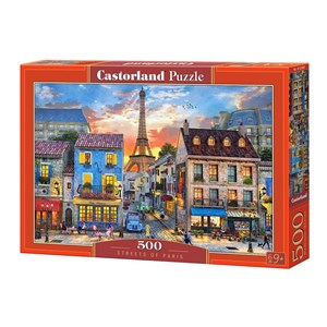 Castorland (B-52684) - Dominic Davison: "Abends in Paris" - 500 Teile Puzzle