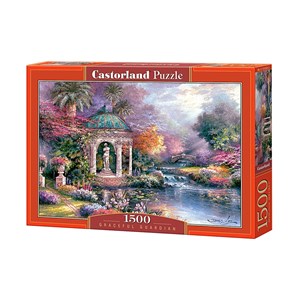 Castorland (C-151325) - "Pavillon am Flusslauf" - 1500 Teile Puzzle