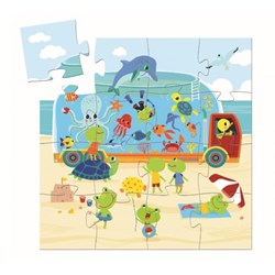 Djeco (07266) - "Das Aquarium" - 16 Teile Puzzle