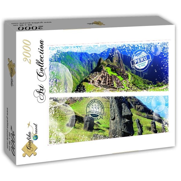 Grafika (T-00229) - "Chile und Peru" - 2000 Teile Puzzle