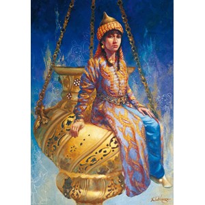 Educa (14723) - Kamil Aslanger: "Oil Lamp" - 500 Teile Puzzle