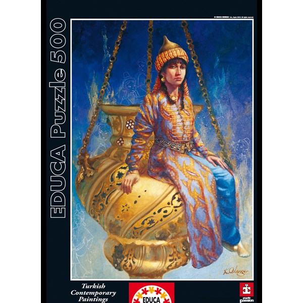 Educa (14723) - Kamil Aslanger: "Oil Lamp" - 500 Teile Puzzle