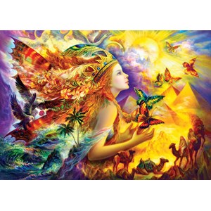 Art Puzzle (4356) - "Traum von Schmetterlingen" - 1000 Teile Puzzle
