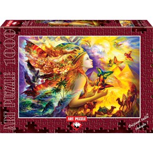 Art Puzzle (4356) - "Traum von Schmetterlingen" - 1000 Teile Puzzle