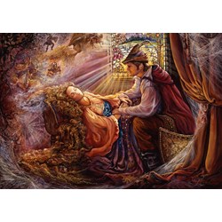 Grafika (T-00385) - Josephine Wall: "Dornröschen" - 1500 Teile Puzzle