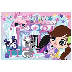 Trefl (15326) - "Littlest Pet Shop - Tierisch gute Freunde" - 160 Teile Puzzle