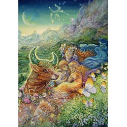 Grafika (T-00033) - Josephine Wall: "Sternzeichen Stier" - 1000 Teile Puzzle