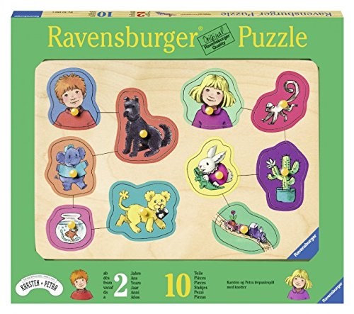 Ravensburger (03680) - "Karsten und Petra" - 10 Teile Puzzle