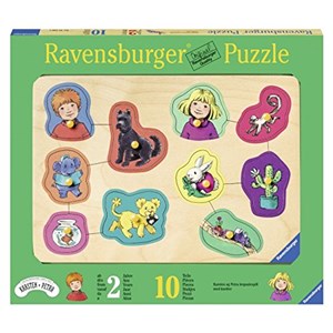 Ravensburger (03680) - "Karsten und Petra" - 10 Teile Puzzle