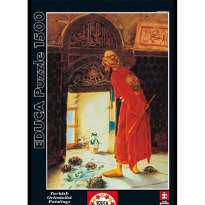 Educa (12986) - Osman Hamdi Bey: "Turtle Trainer" - 1500 Teile Puzzle