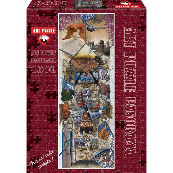 Art Puzzle (4433) - "Sehenswürdigkeiten von Istanbul" - 1000 Teile Puzzle