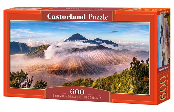 Castorland (B-060214) - "Vernebelter Vulkan" - 600 Teile Puzzle