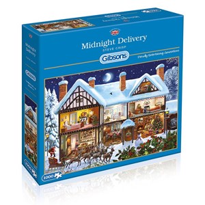 Gibsons (G6155) - Steve Crisp: "Midnight Delivery" - 1000 Teile Puzzle