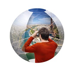 Clementoni (39402) - "Blick auf Paris" - 1000 Teile Puzzle