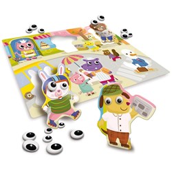 Ludattica (52486) - "Animierte Puzzle" - 18 Teile Puzzle