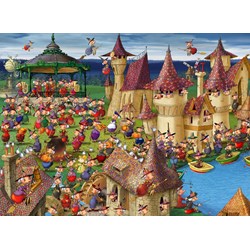 Grafika Kids (00889) - François Ruyer: "Witches" - 300 Teile Puzzle