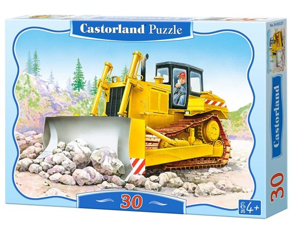 Castorland (3327) - "Bulldozer" - 30 Teile Puzzle
