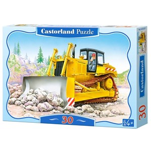 Castorland (3327) - "Bulldozer" - 30 Teile Puzzle