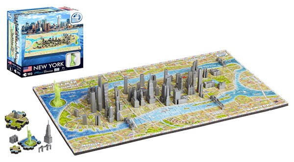 4D Cityscape (70000) - "4D Mini New York" - 193 Teile Puzzle