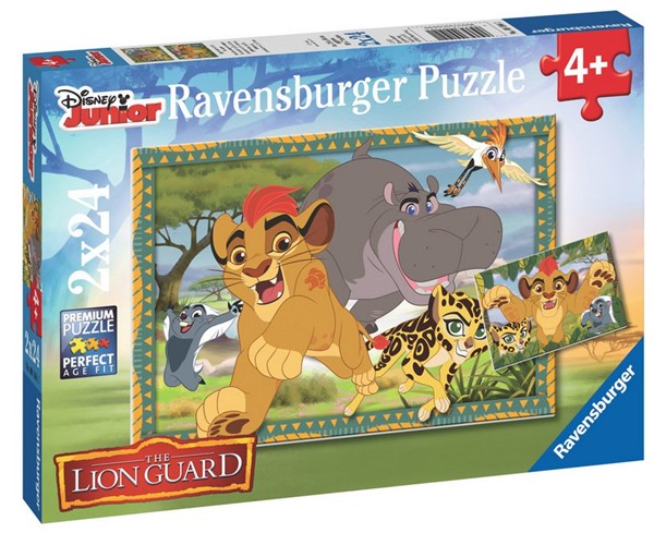 Ravensburger (09104) - "Abenteuer in der Savanne" - 24 Teile Puzzle