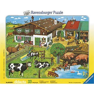 Ravensburger (06618) - "Tierfamilien" - 33 Teile Puzzle