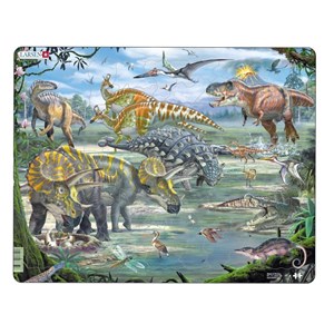 Larsen (FH31) - "Dinosaurier" - 65 Teile Puzzle