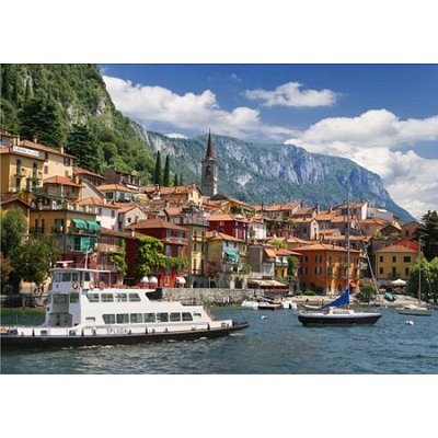 D-Toys (62154-EC12) - "Lago di Como" - 1000 Teile Puzzle