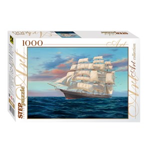 Step Puzzle (79096) - "Segelschiff" - 1000 Teile Puzzle