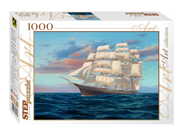 Step Puzzle (79096) - "Segelschiff" - 1000 Teile Puzzle