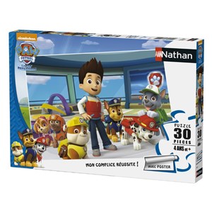 Nathan (86354) - "Paw Patrol" - 30 Teile Puzzle