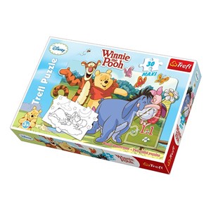 Trefl (14163) - "Winnie the pooh" - 30 Teile Puzzle
