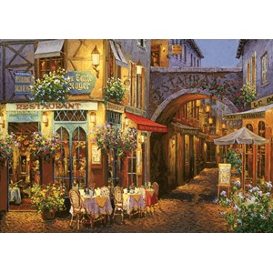 Art Puzzle (4632) - "Im Restaurant Comte Roger" - 1500 Teile Puzzle