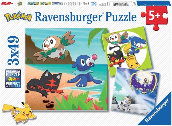 Ravensburger (08019) - "Pokemon" - 49 Teile Puzzle