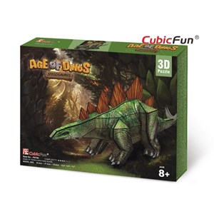 Cubic Fun (P670H) - "Stegosaurus" - 41 Teile Puzzle