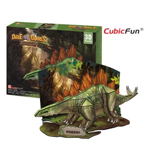 Cubic Fun (P670H) - "Stegosaurus" - 41 Teile Puzzle