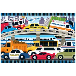 Melissa and Doug (4421) - "Traffic Jam" - 24 Teile Puzzle