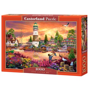 Castorland (C-103645) - "Glücklicher Urlaub" - 1000 Teile Puzzle