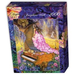Grafika (T-00054) - Josephine Wall: "Melody in Pink" - 1000 Teile Puzzle