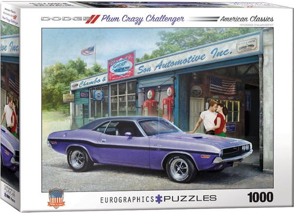 Eurographics (6000-0985) - Greg Giordano: "Plum Crazy Challenger" - 1000 Teile Puzzle